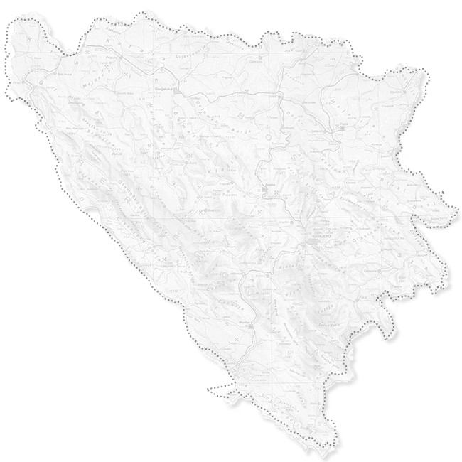 Mapa BiH