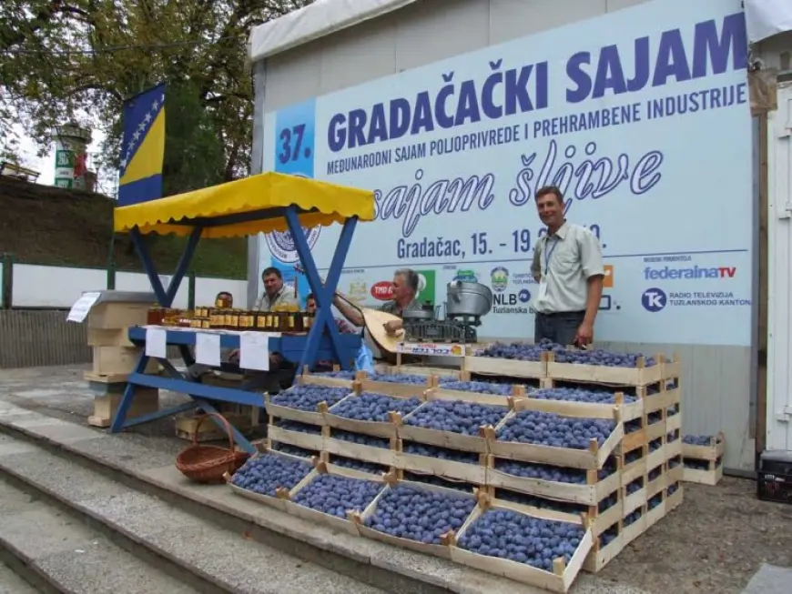 Krajem avgusta 52. “Sajam šljive” u Gradačcu