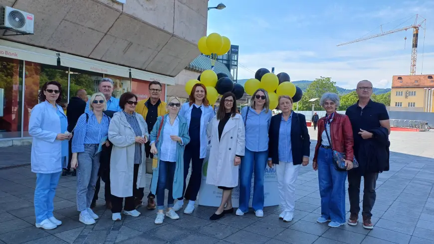 Udruženje pacijenata oboljelih od melanoma Republike Srpske "Mi smo sa vama" obilježilo Mjesec borbe protiv melanoma (FOTO)